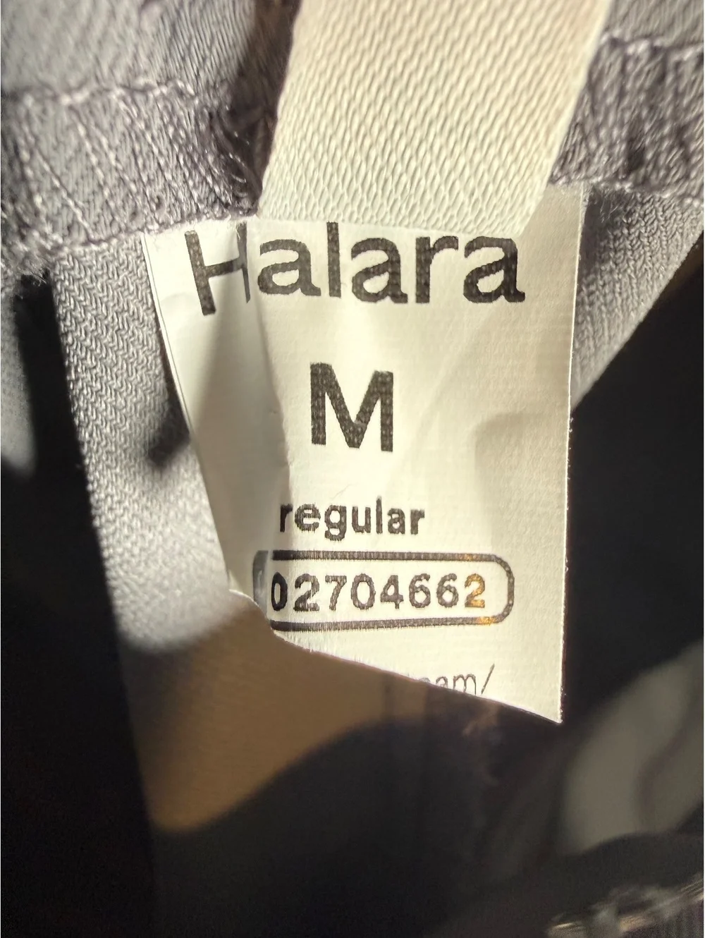 Halara Flex High Waisted Pocket Solid Work Tapered Pants Gray Size Medium